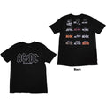 AC/DC T-Shirt: Logo History (Back Print) product image 1