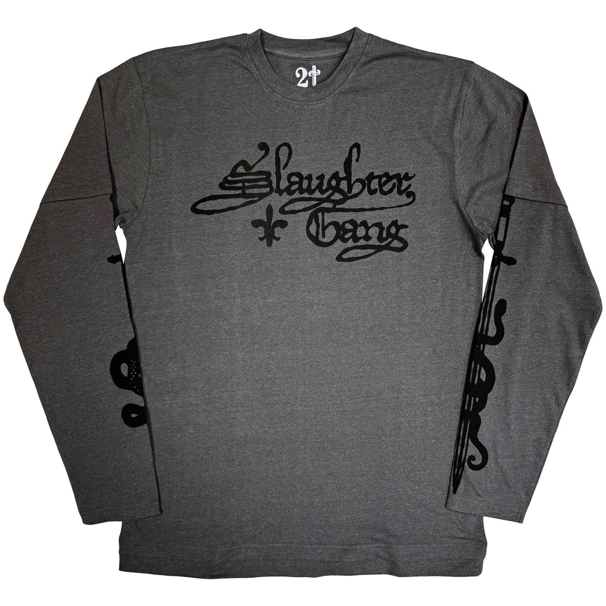 21 Savage 2 In 1 Layered Long Sleeve T-Shirt: Slaughter product image 1