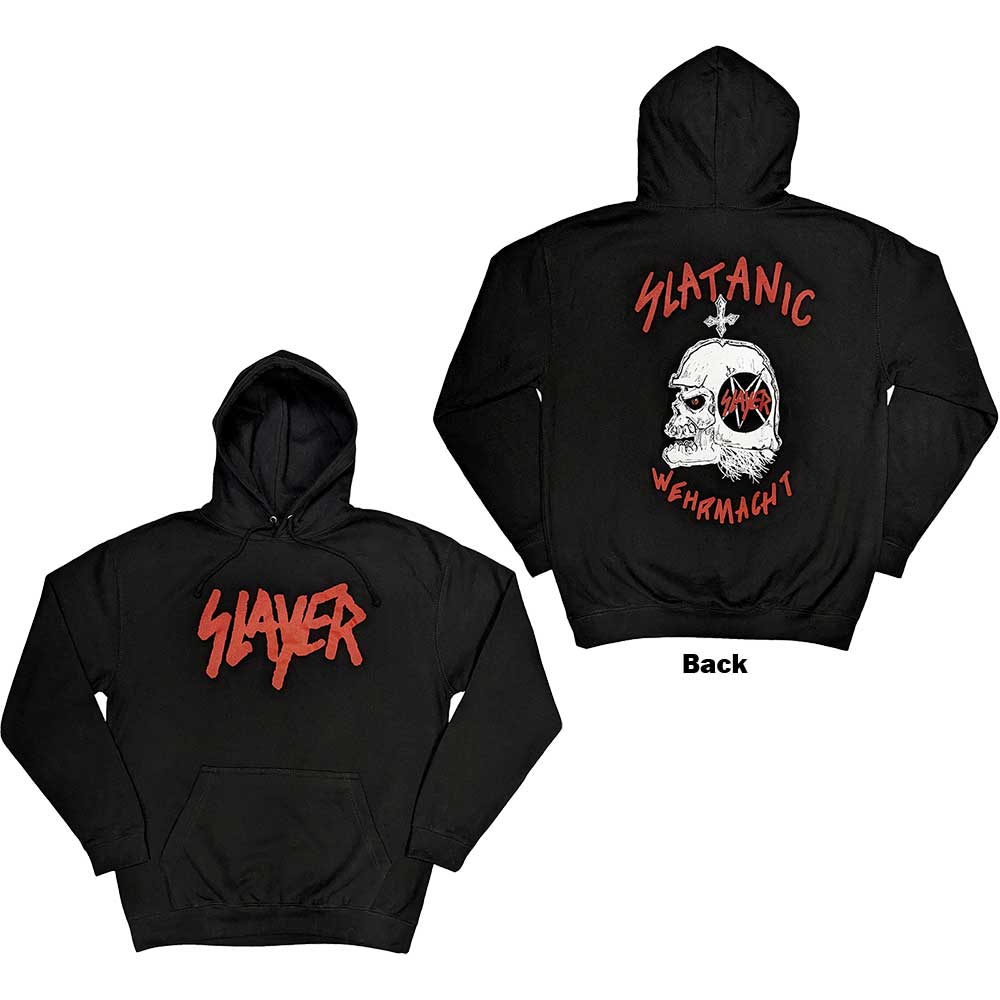 Slayer Pullover Hoodie: Slatanic (Back Print) product image 1