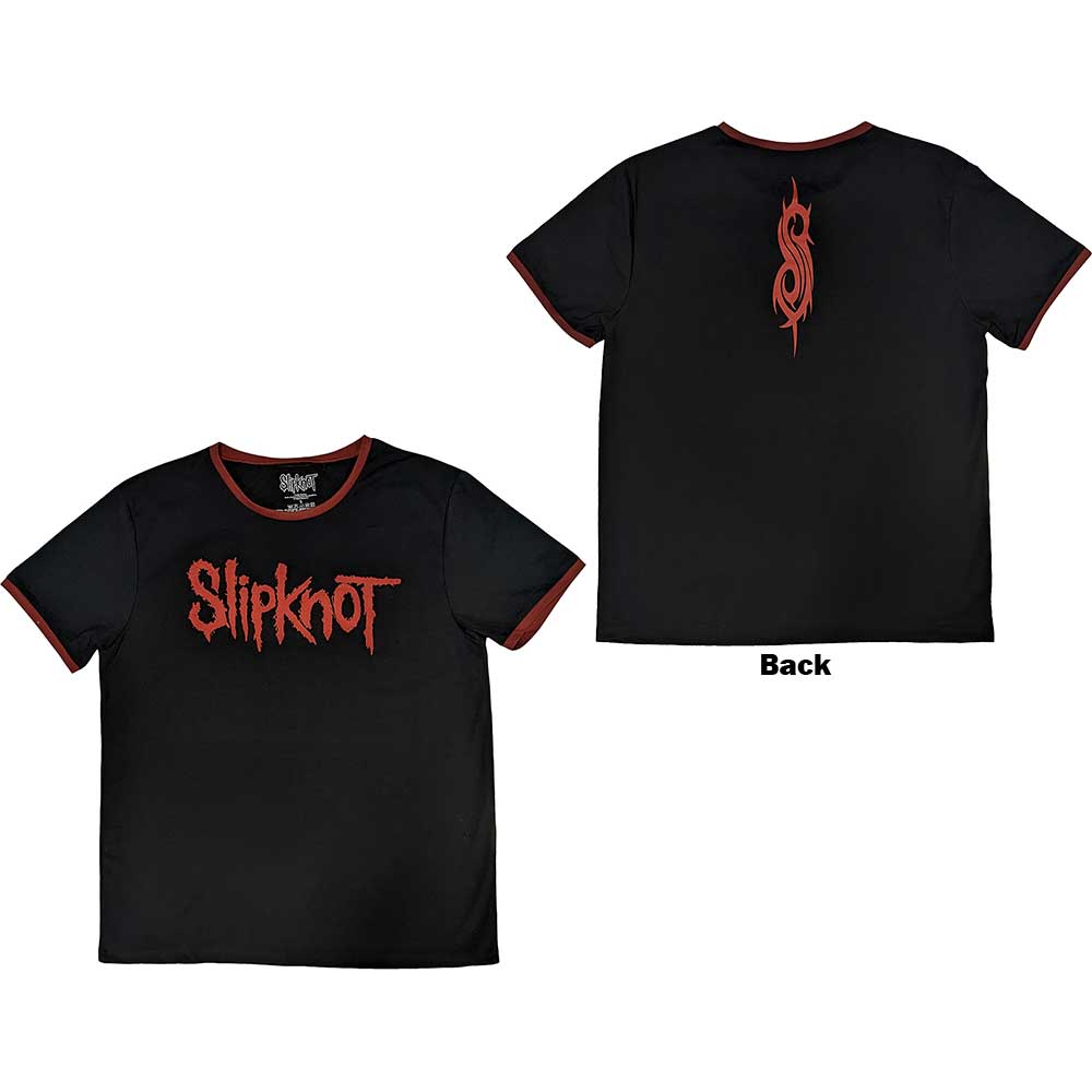 Slipknot Ringer T-Shirt: Logo (Back Print) product image 1