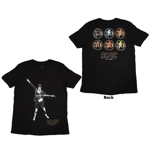 AC/DC T-Shirt: Emblems (Back Print) product image 2
