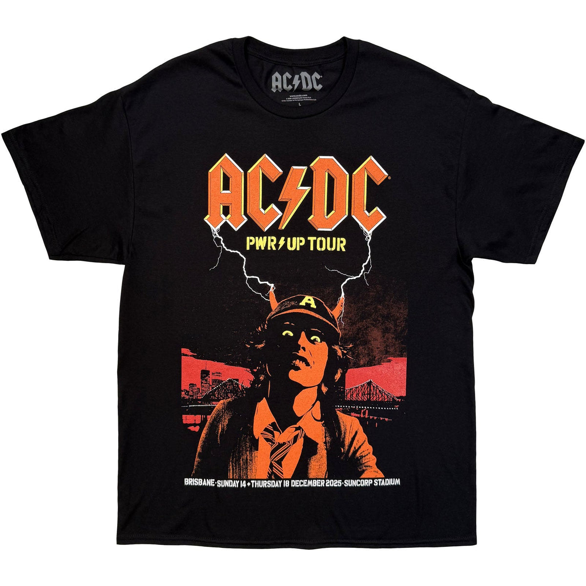 AC/DC T-Shirt: Brisbane (Black) product image 1
