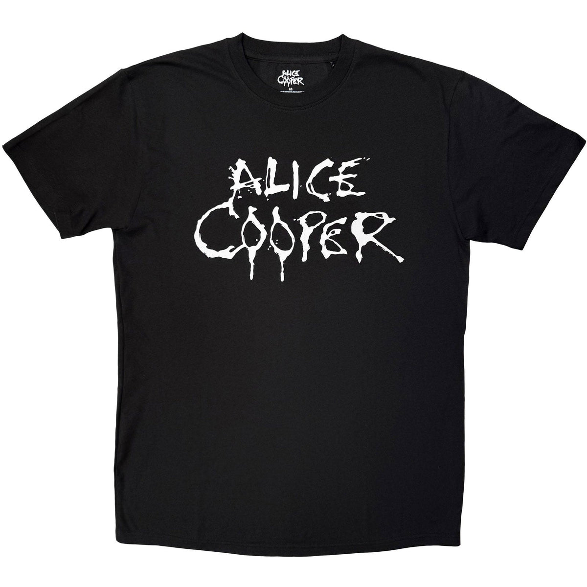 Alice Cooper T-Shirt: Logo Mono (Black) product image 1