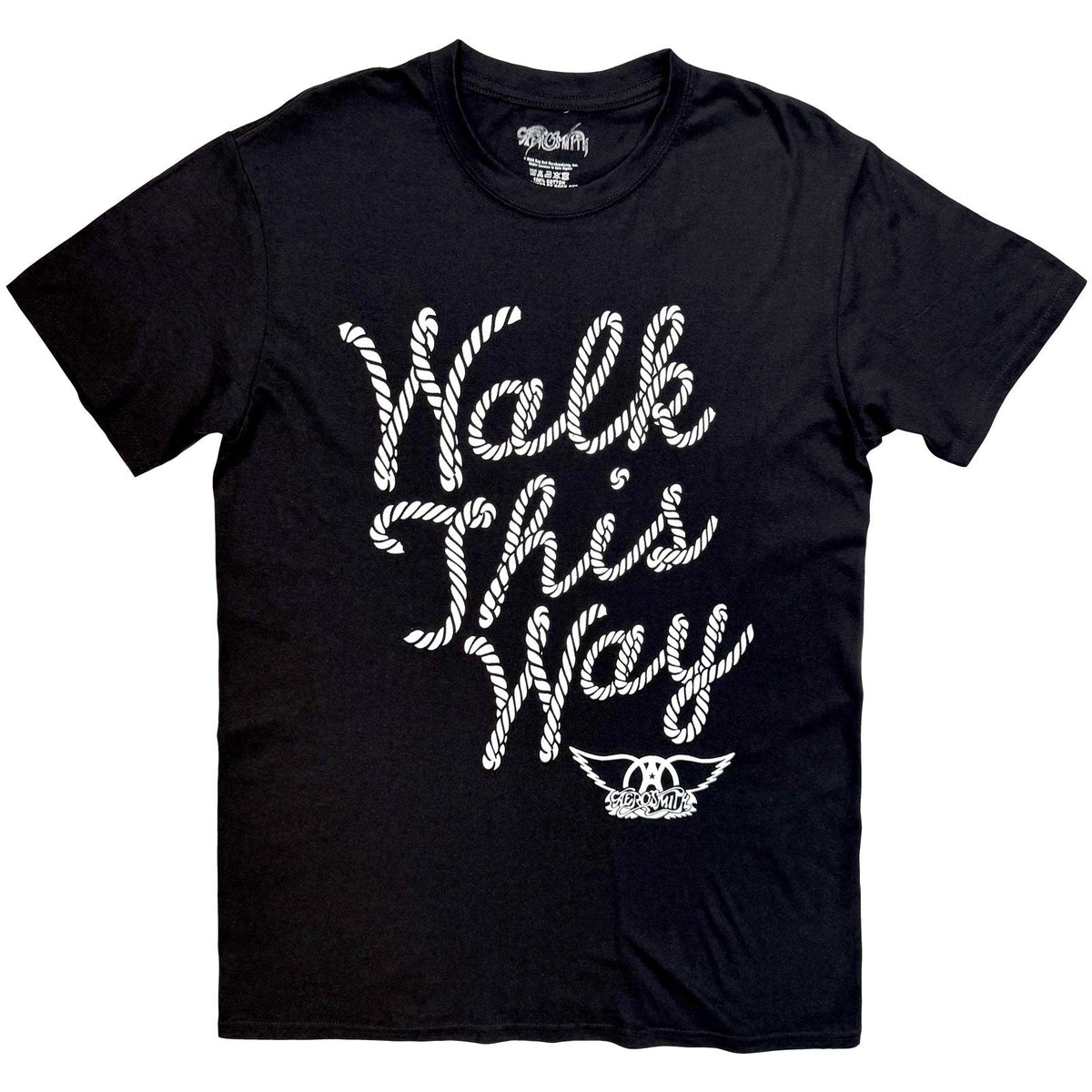 Aerosmith T-Shirt: Walk This Way (Black) product image 1