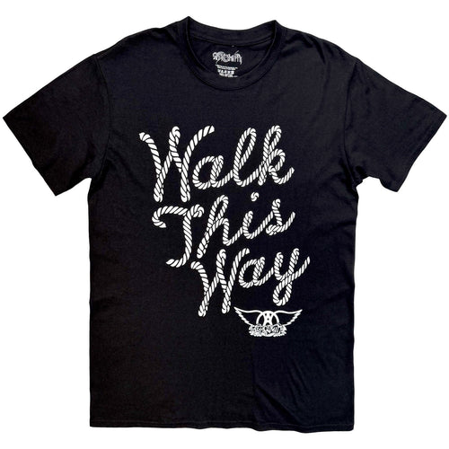 Aerosmith T-Shirt: Walk This Way (Black) product image 1