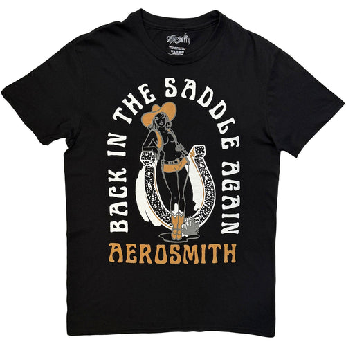 Aerosmith T-Shirt: Back In The Saddle (Black) product image 1