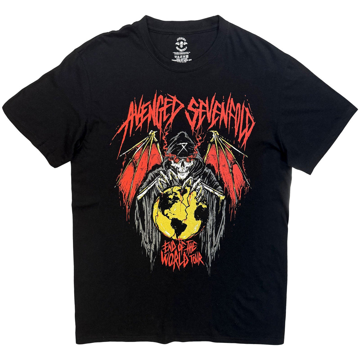 Avenged Sevenfold T-Shirt: End Of The World Tour (Black) product image 1