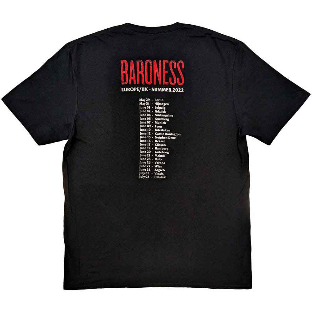 Baroness T-Shirt: Razor Bloom (Back Print) product image 3
