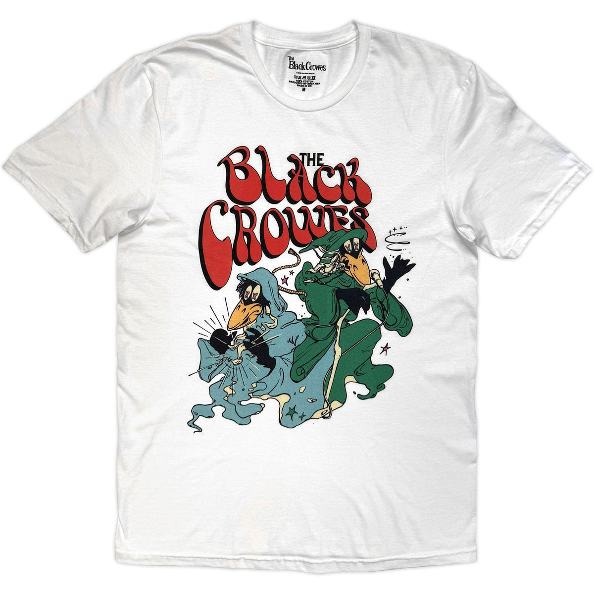 The Black Crowes T-Shirt: Wizard Cloaks (White) product image 1