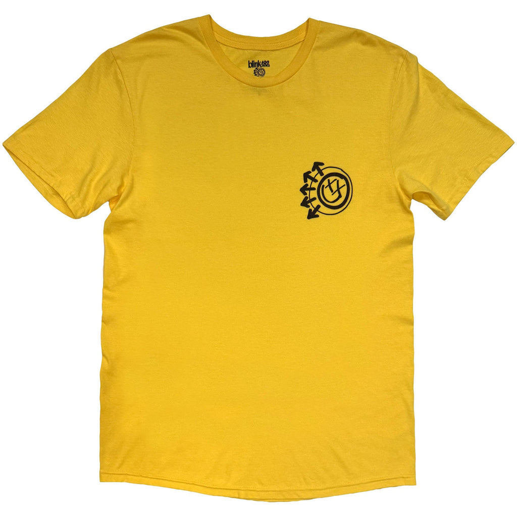 Blink-182 T-Shirt: Collage (Yellow) (Back Print) product image 3