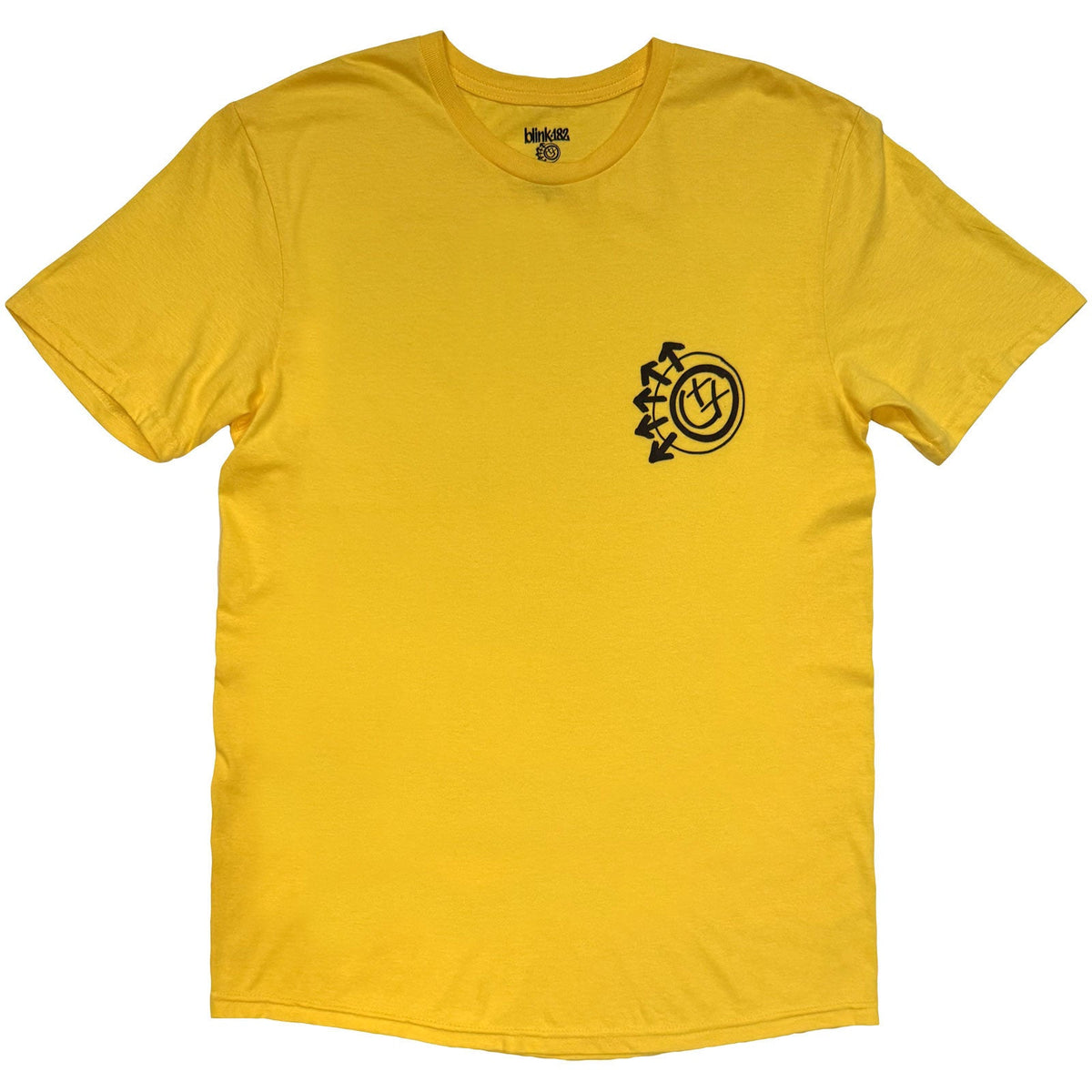 Blink-182 T-Shirt: Collage (Yellow) (Back Print) product image 3