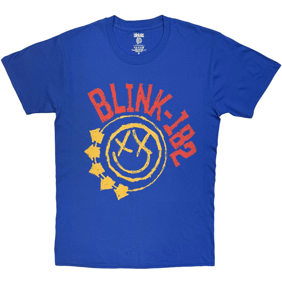 Blink-182 T-Shirt: Smile Arrow (Blue) product image 1