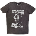 Bob Marley Stone Wash T-Shirt: Hawaii (Charcoal Grey) product image 1
