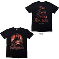 Bad Omens T-Shirt: Dying To Love (Black) (Back Print) product image 1