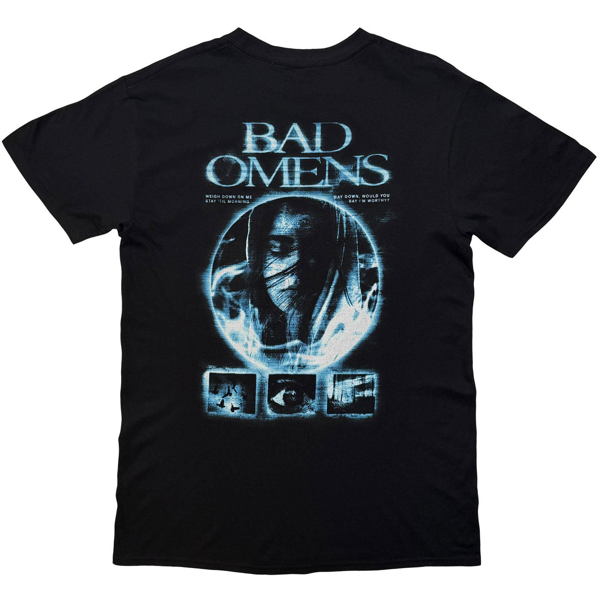 Bad Omens T-Shirt: Glowing Orb (Black) (Back Print) product image 2