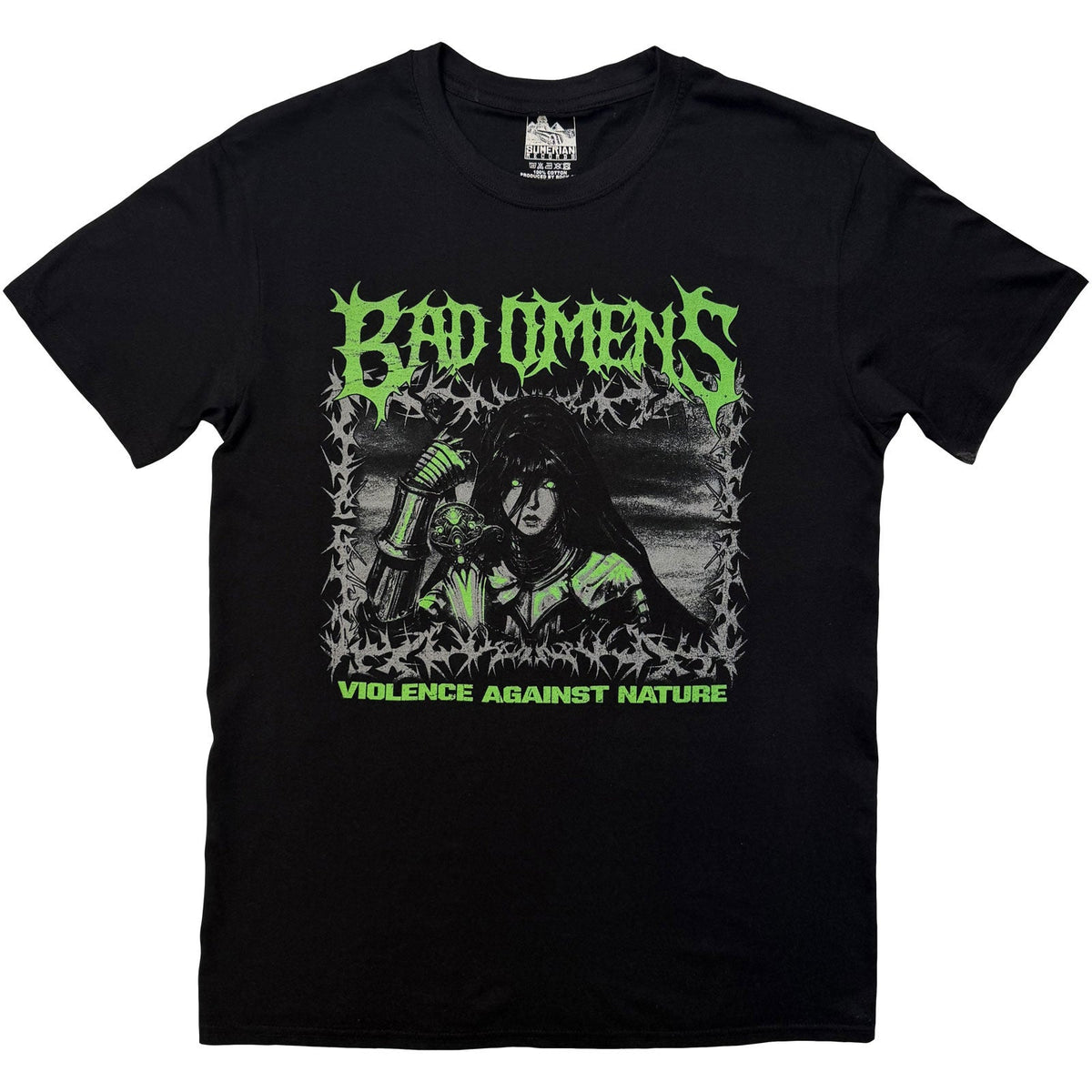 Bad Omens T-Shirt: Anime Warrior (Black) product image 1