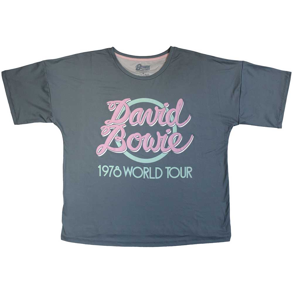 David Bowie Ladies Pyjamas: 1978 World Tour