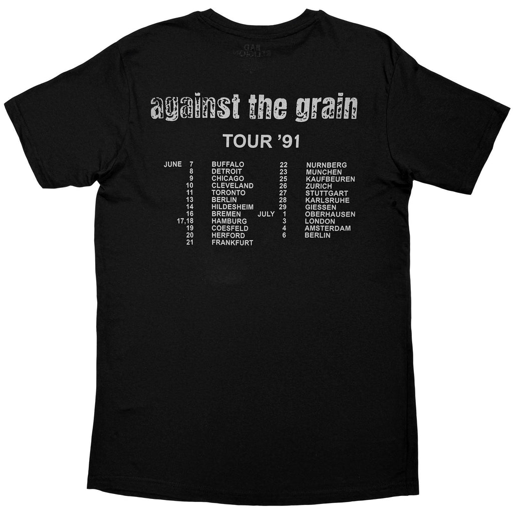 Bad Religion T-Shirt: Against The Grain (Black) (Back Print) product image 2