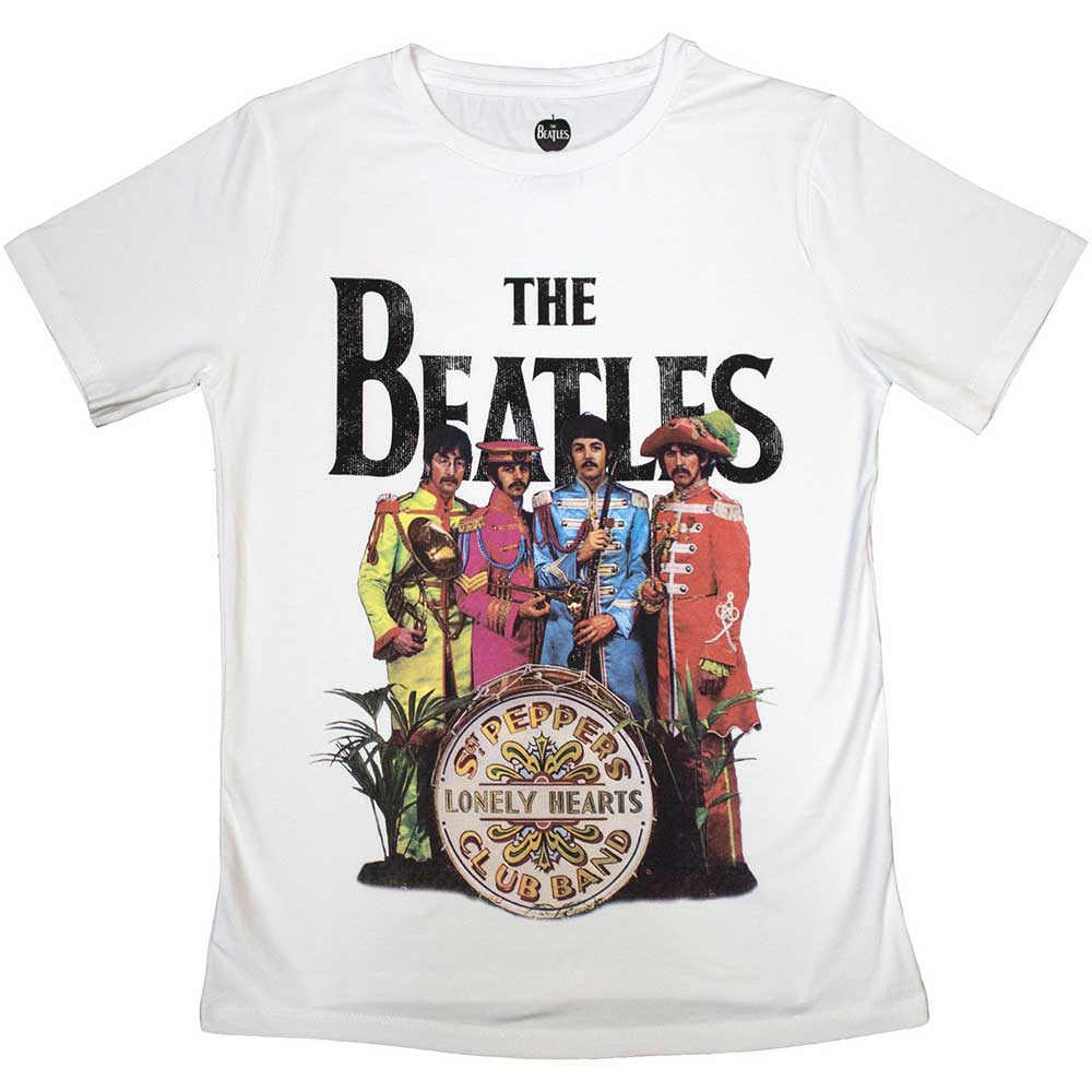 The Beatles Ladies Slim Fit T-Shirt: Sgt Pepper product image 4