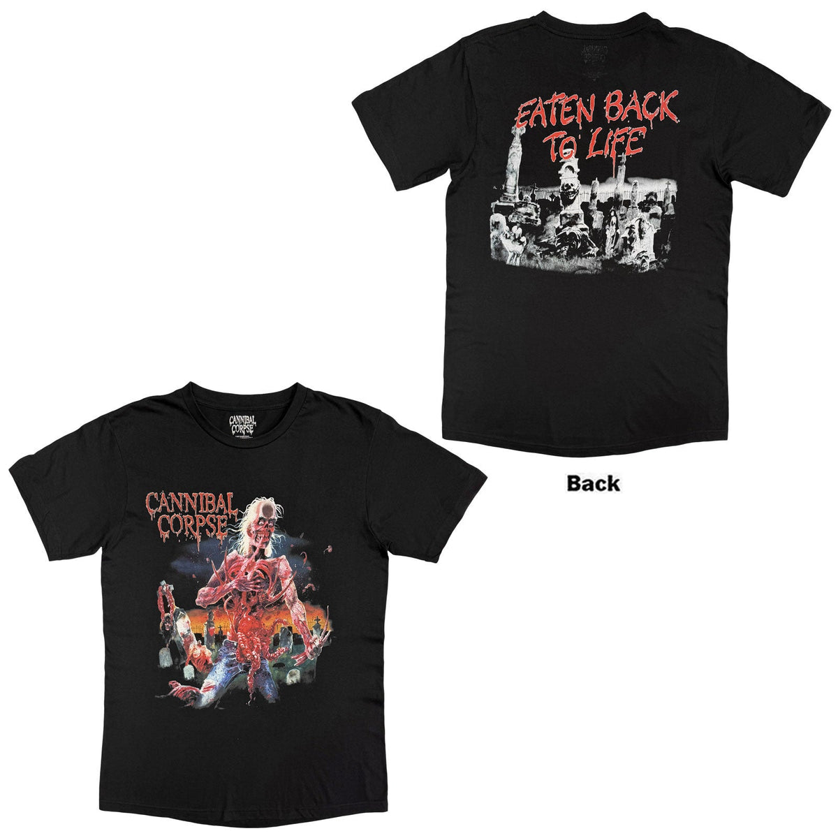 Cannibal Corpse T-Shirt: Eaten Back To Life (Black) Print) product image 1