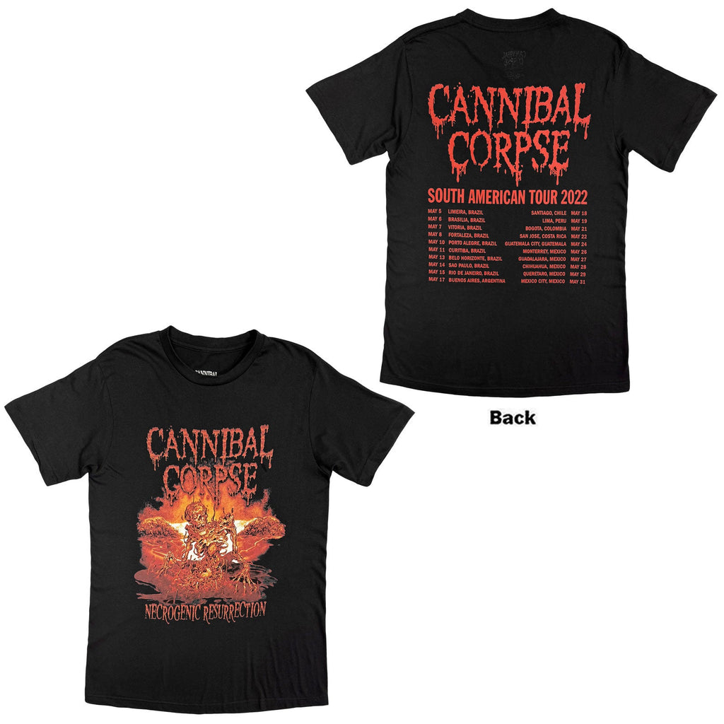Cannibal Corpse T-Shirt: Necrogenic Resurrection (Black) product image 1