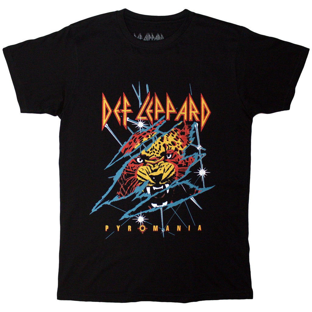 Def Leppard T-Shirt: Rock Till You Drop (Black) (Back Print) product image 3