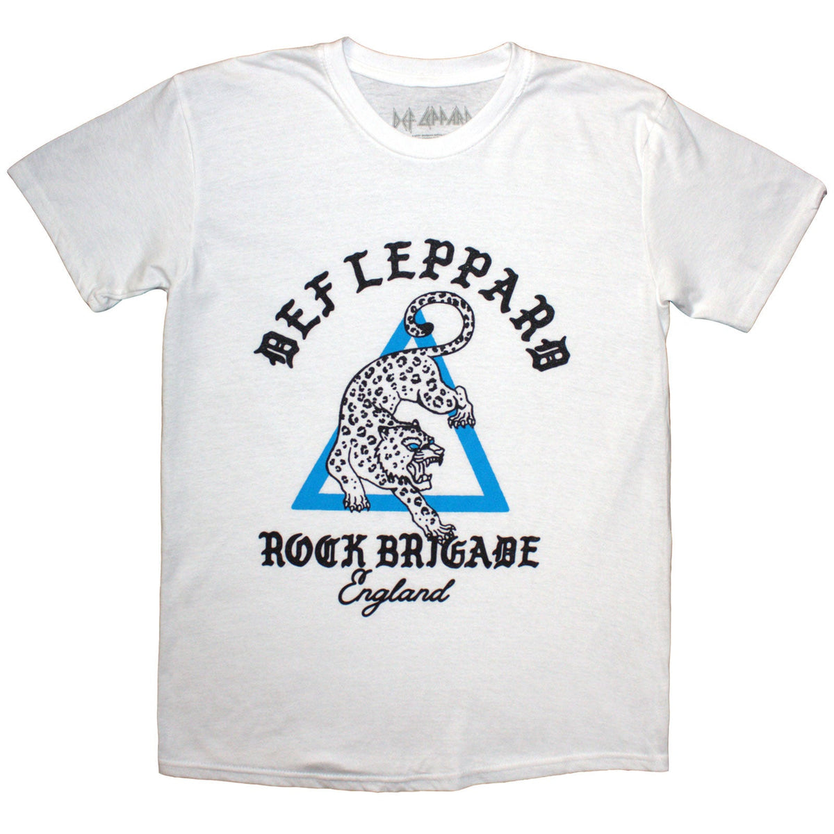Def Leppard T-Shirt: Rock Brigade (White) product image 1