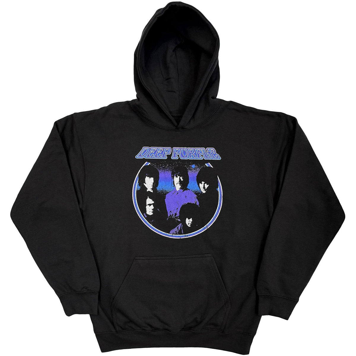 Deep Purple Pullover Hoodie: Band Circle Photo (Black) product image 1