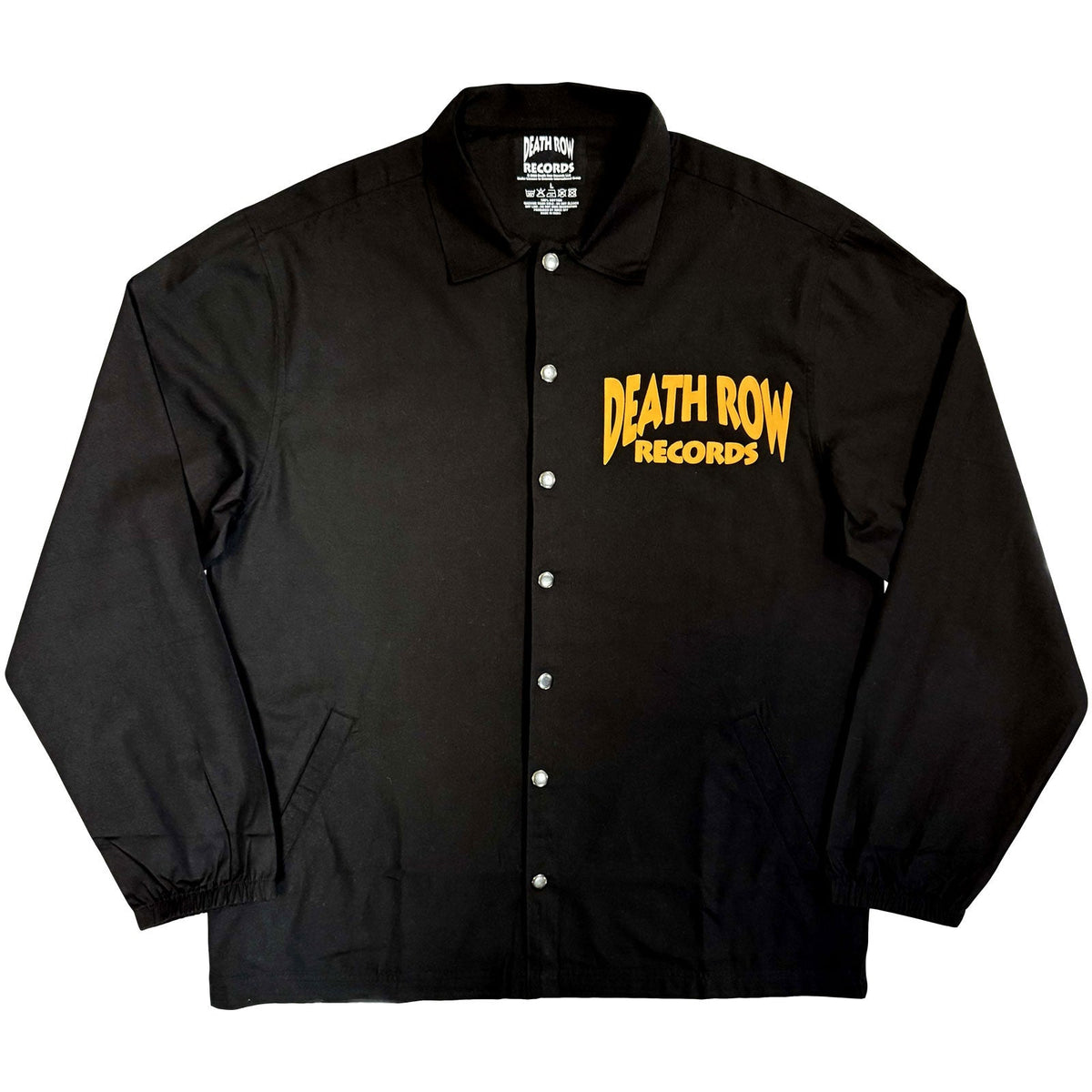 Death Row Records Shirt: Logo (Black) (Back Print) product image 3