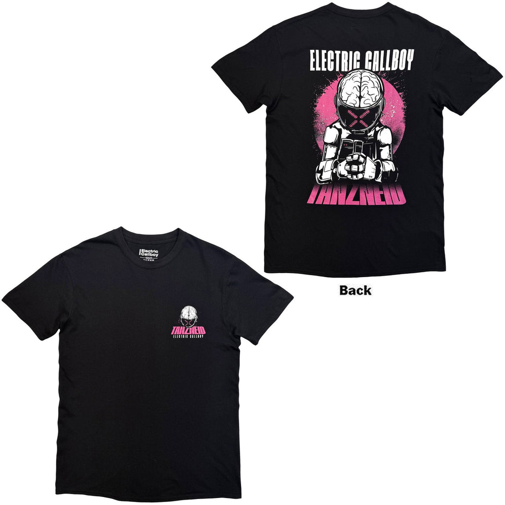 Electric Callboy T-Shirt: Tanzneid Robot (Black) (Back product image 1