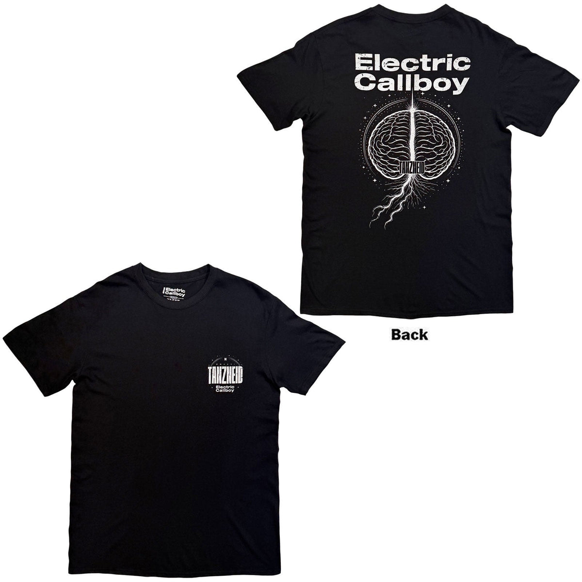 Electric Callboy T-Shirt: Tanzneid Galaxy (Black) (Back product image 1