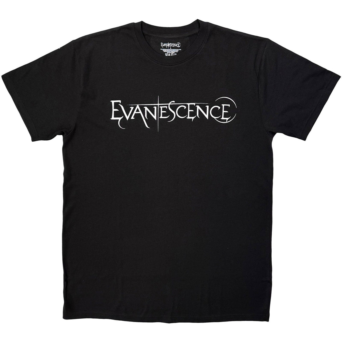 Evanescence T-Shirt: Logo Mono (Black) product image 1