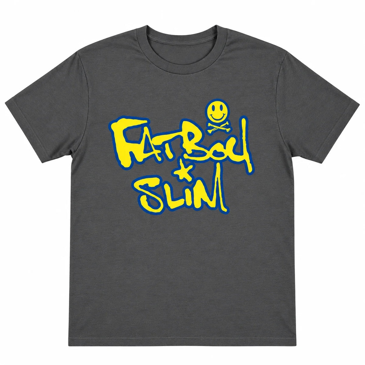 Fatboy Slim T-Shirt: Logo (Charcoal Grey) product image 1