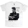 George Michael T-Shirt: Faith Tracklist (White) product image 1