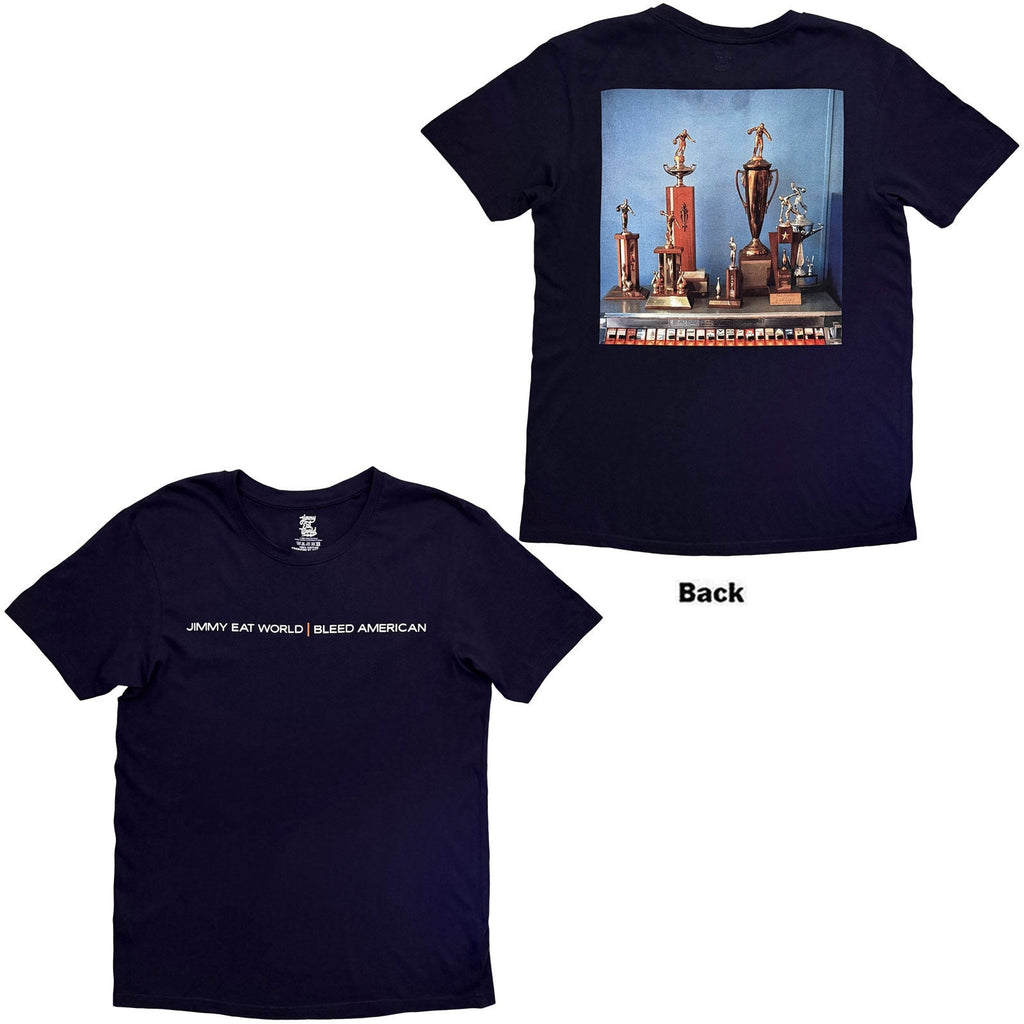 Jimmy Eat World T-Shirt: Bleed American Twist (Navy Blue) product image 1