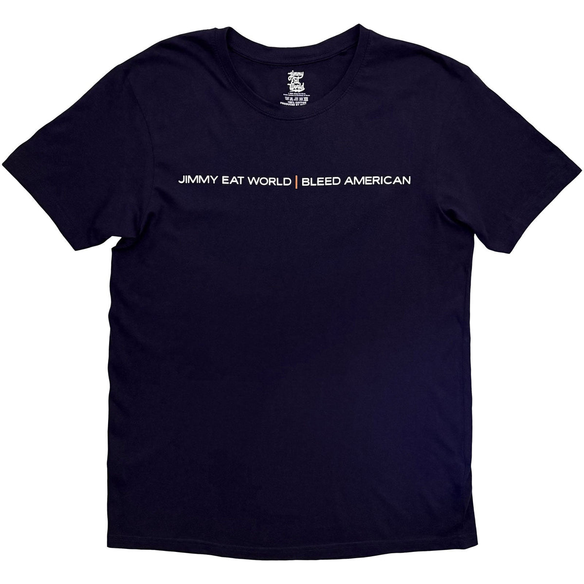 Jimmy Eat World T-Shirt: Bleed American Twist (Navy Blue) product image 3
