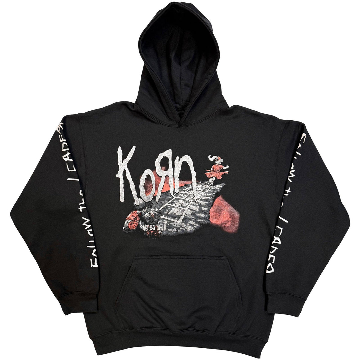 Korn Pullover Hoodie: Follow The Leader (Black) (Sleeve product image 1
