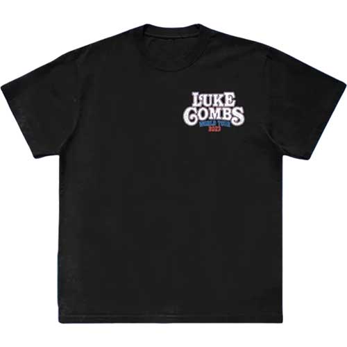 Luke Combs T-Shirt: Tour '23 Skull (Back Print & Ex-Tour) product image 4