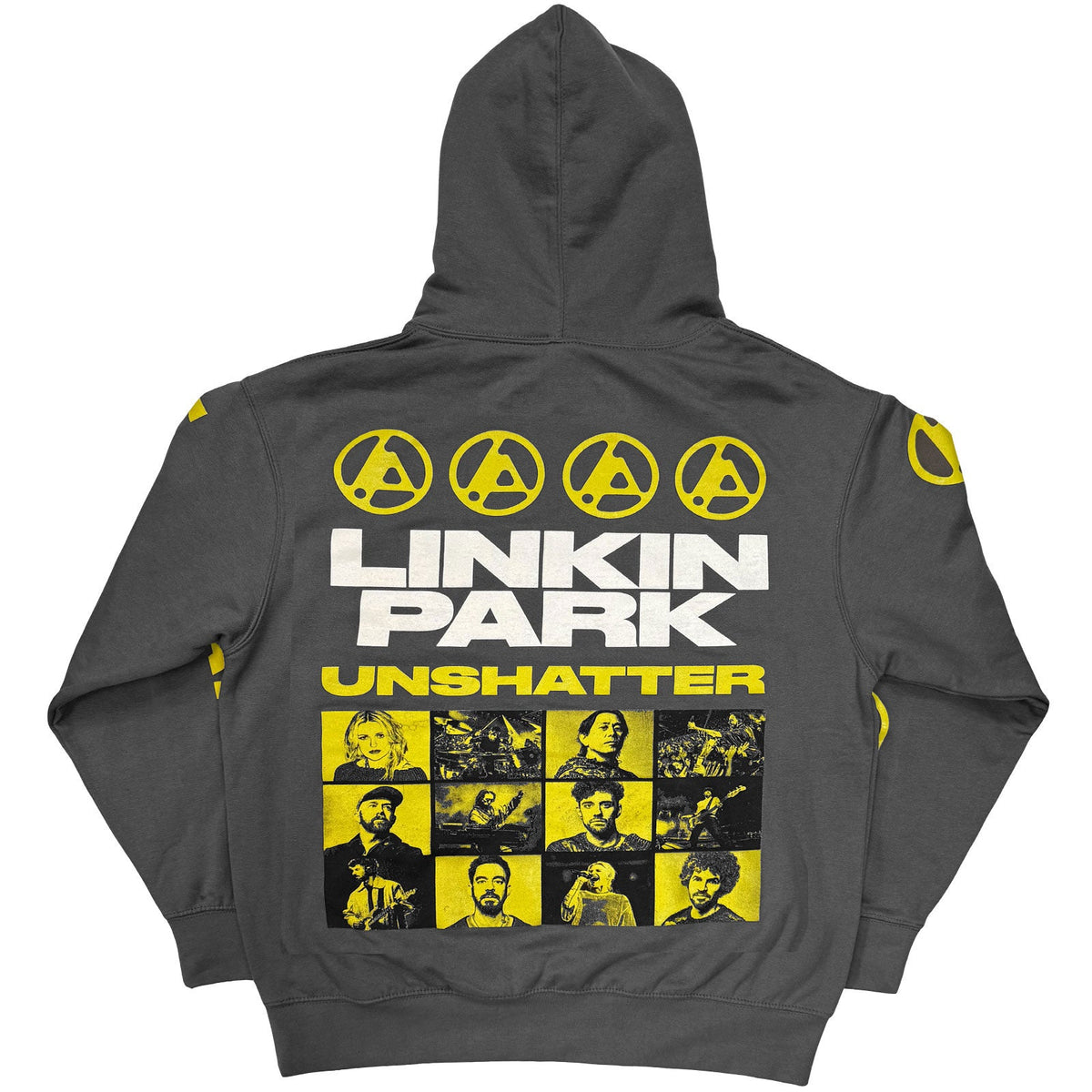 Linkin Park Pullover Hoodie: Unshatter (Charcoal Grey) product image 2