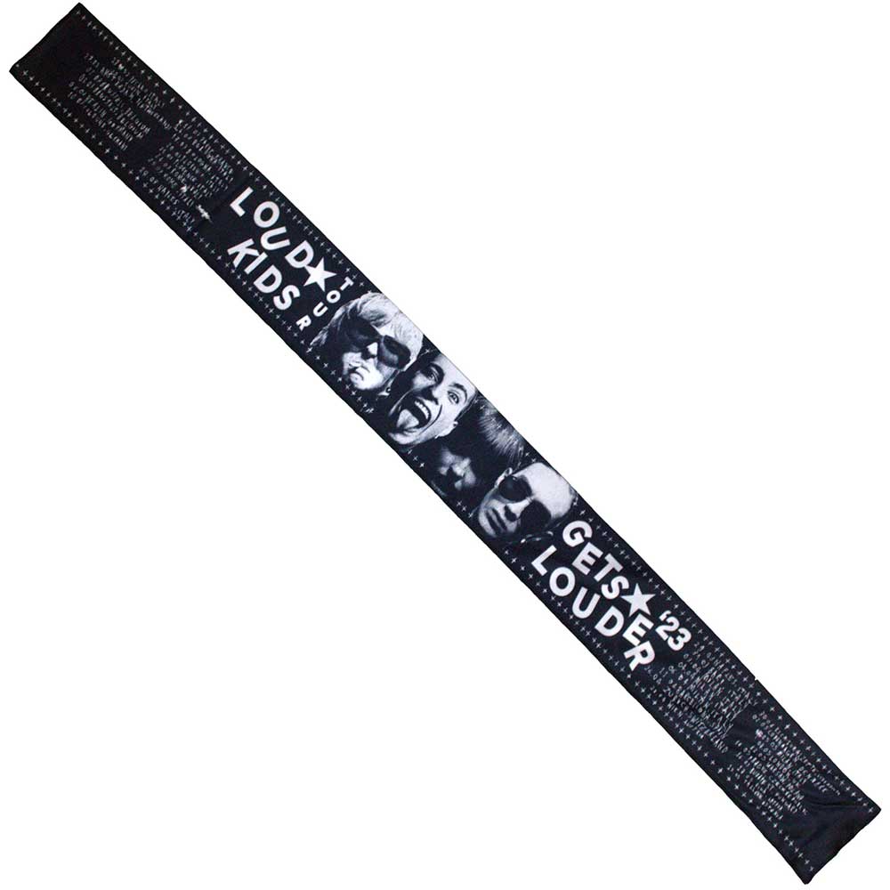 Maneskin Head Tie: Loud Kids European Tour  '23 (Back Print & Ex-Tour)