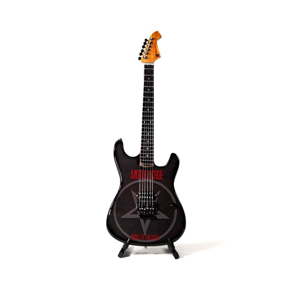 Motley Crue Mini Guitar: Shout At The Devil