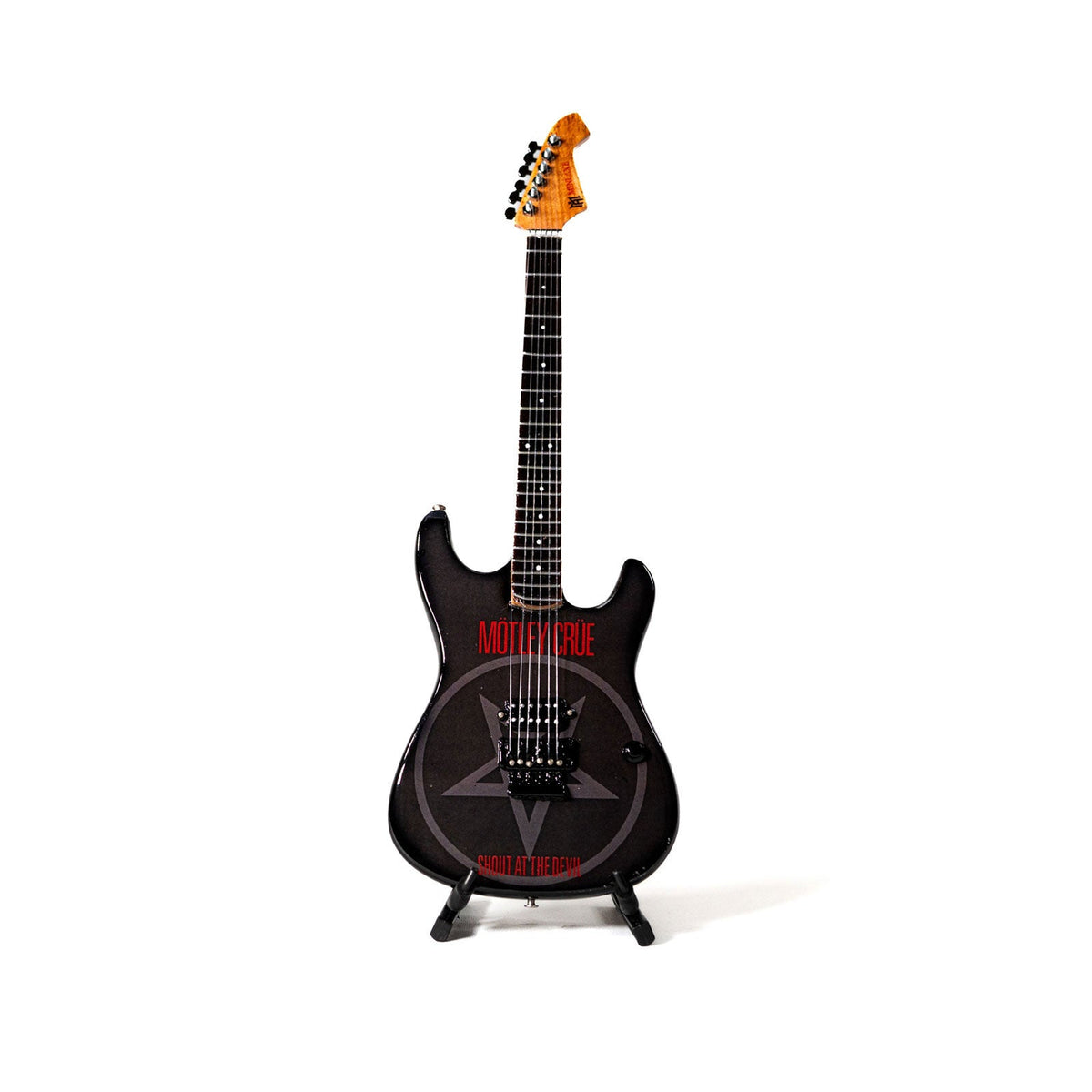 Motley Crue Mini Guitar: Shout At The Devil