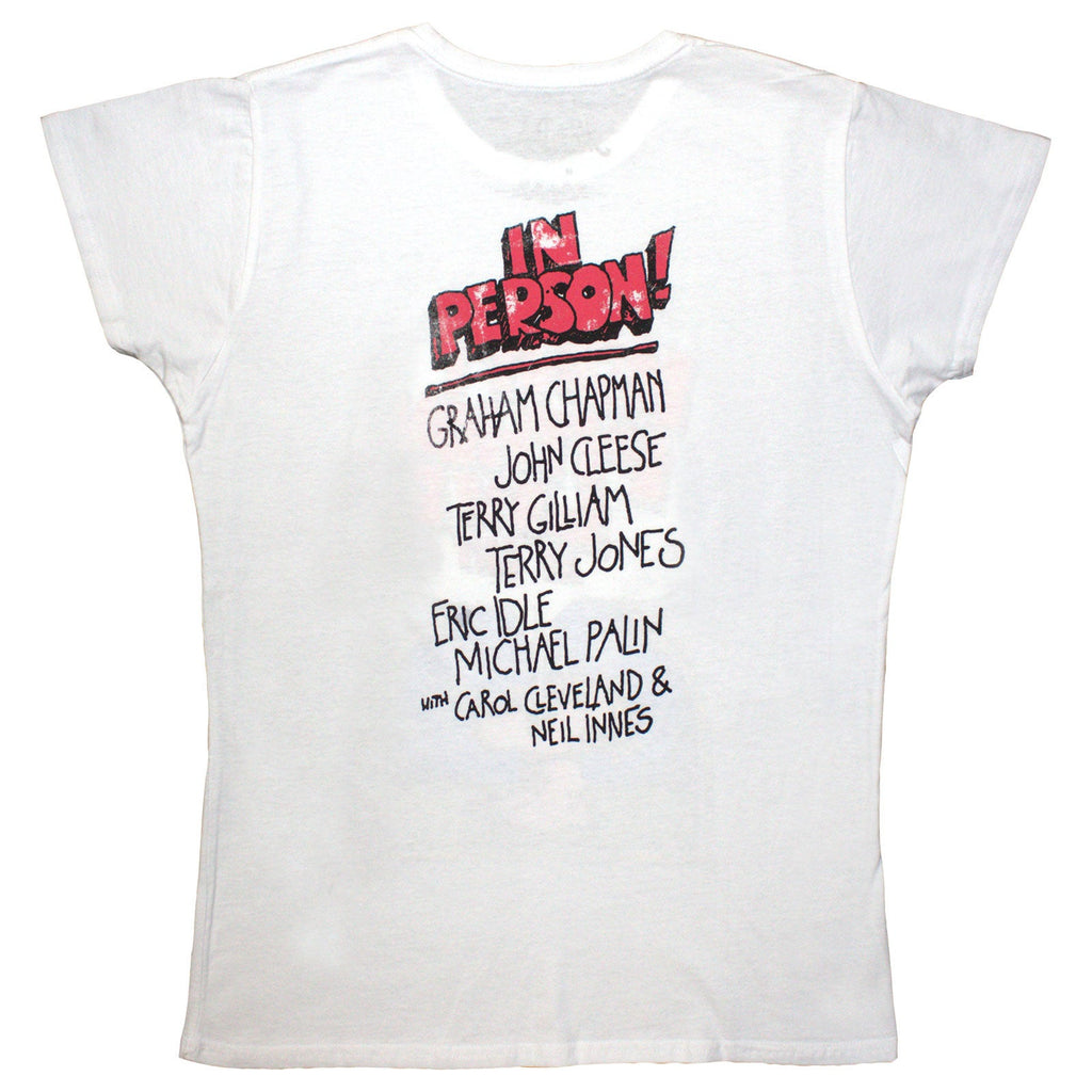 Monty Python Ladies T-Shirt: LIVE At City Centre (White) product image 2