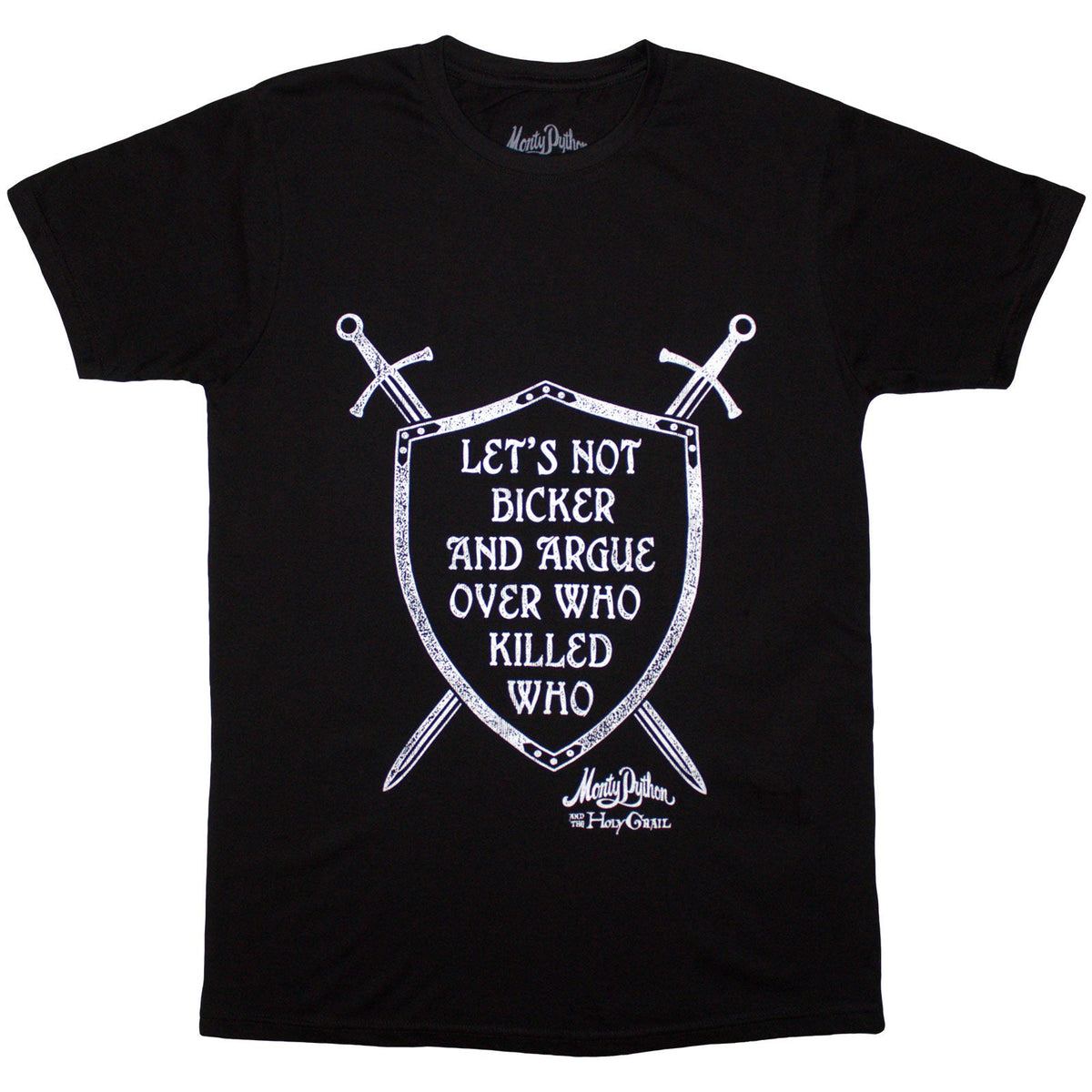 Monty Python T-Shirt: Shield (Black) product image 1