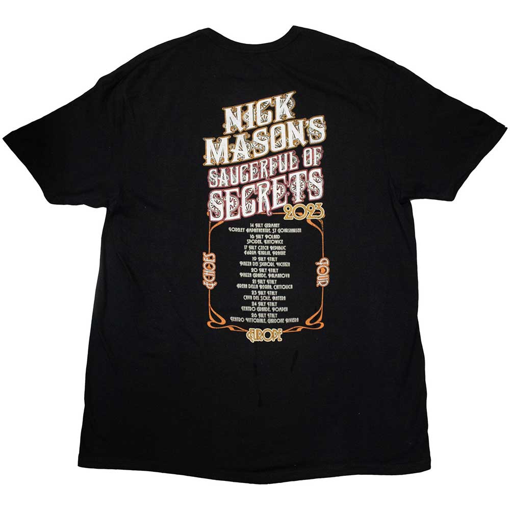 Nick Mason's Saucerful of Secrets T-Shirt: Europe Tour 2023 product image 3