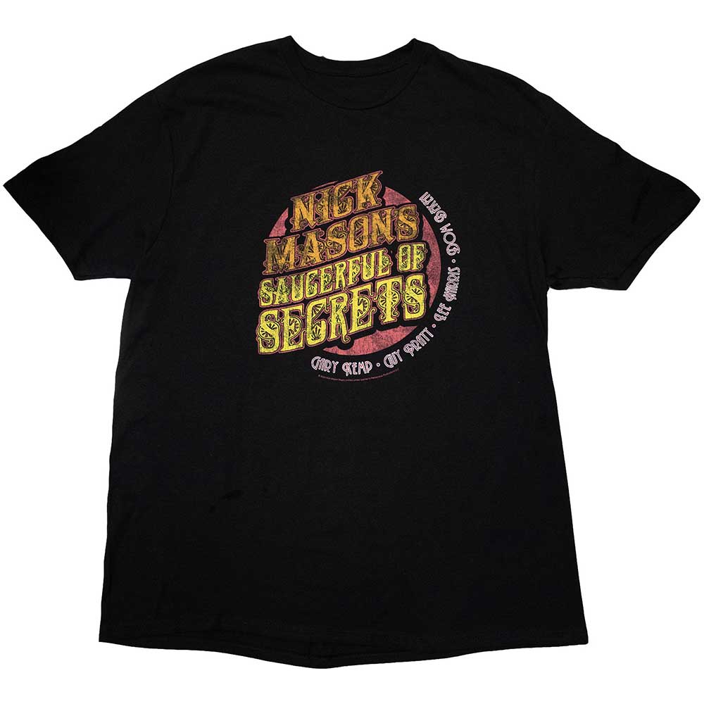 Nick Mason's Saucerful of Secrets T-Shirt: Europe Tour 2023 product image 4