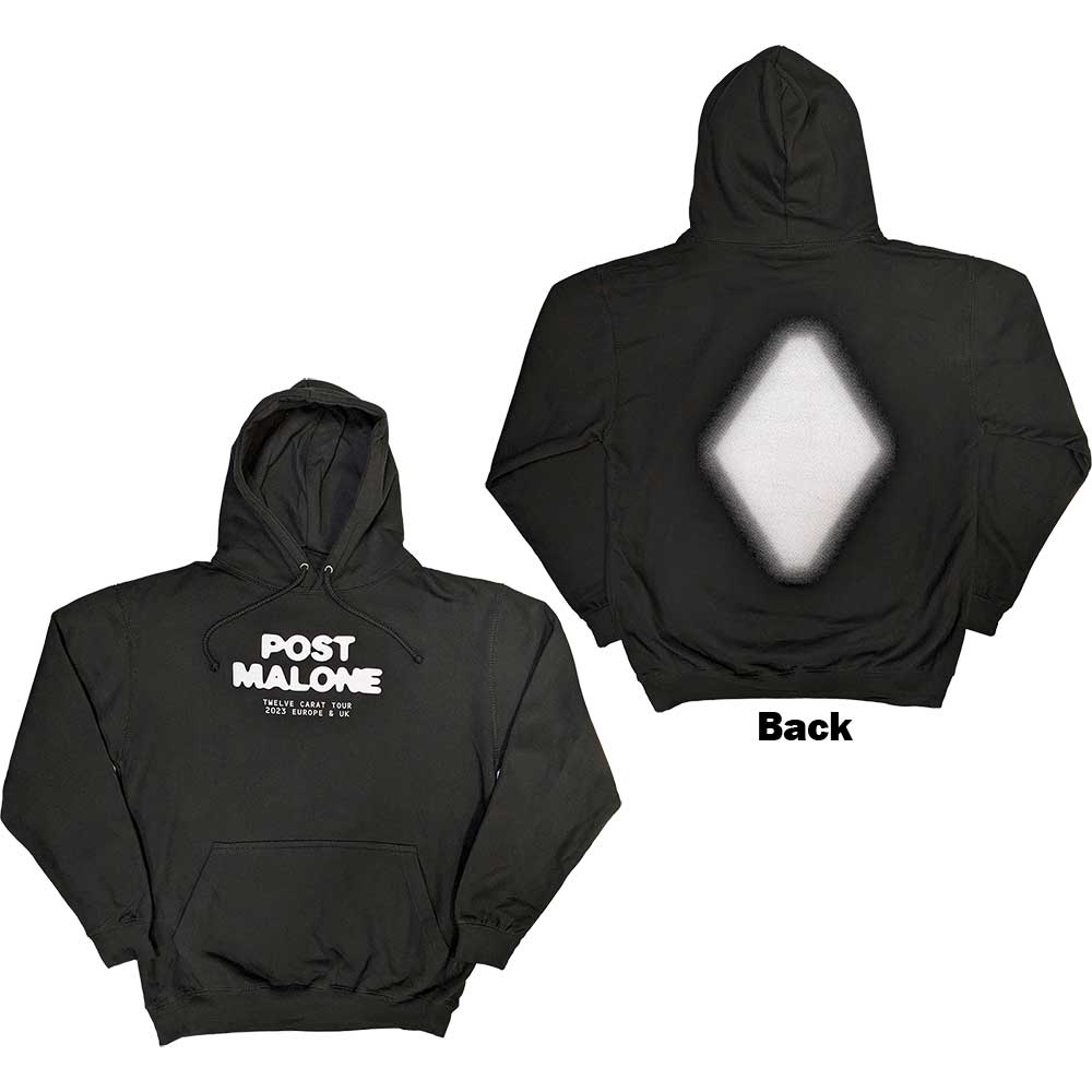 Post Malone Pullover Hoodie: Carat (Back Print & Ex-Tour) product image 2