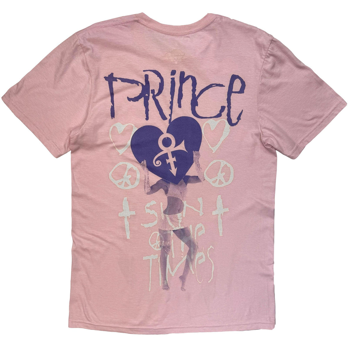 Prince T-Shirt: Sign Of The Times Guitar (Pink) (Back Print) product image 2
