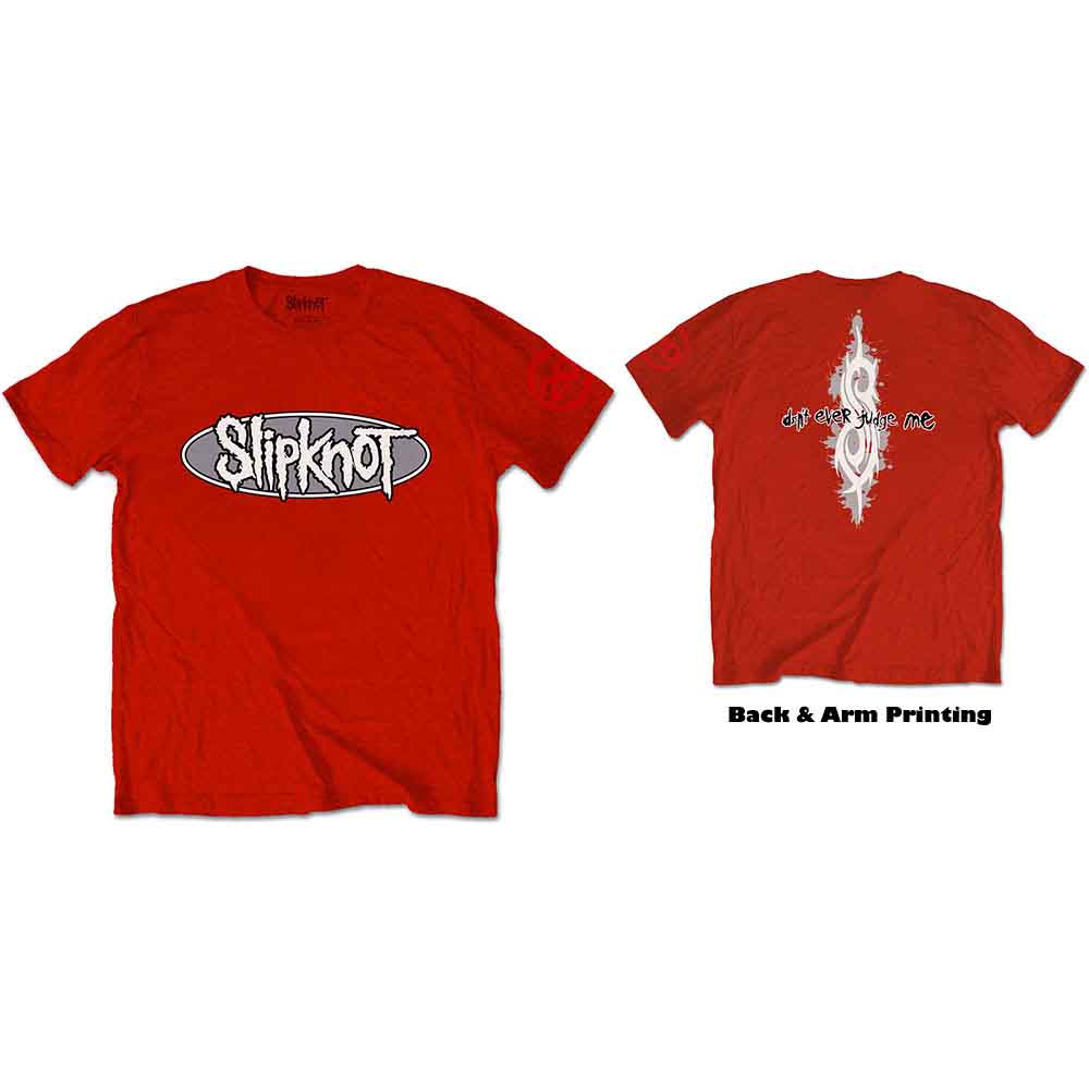 Slipknot T-Shirt: 22nd Anniversary Don't Ever Judge Me product image 2
