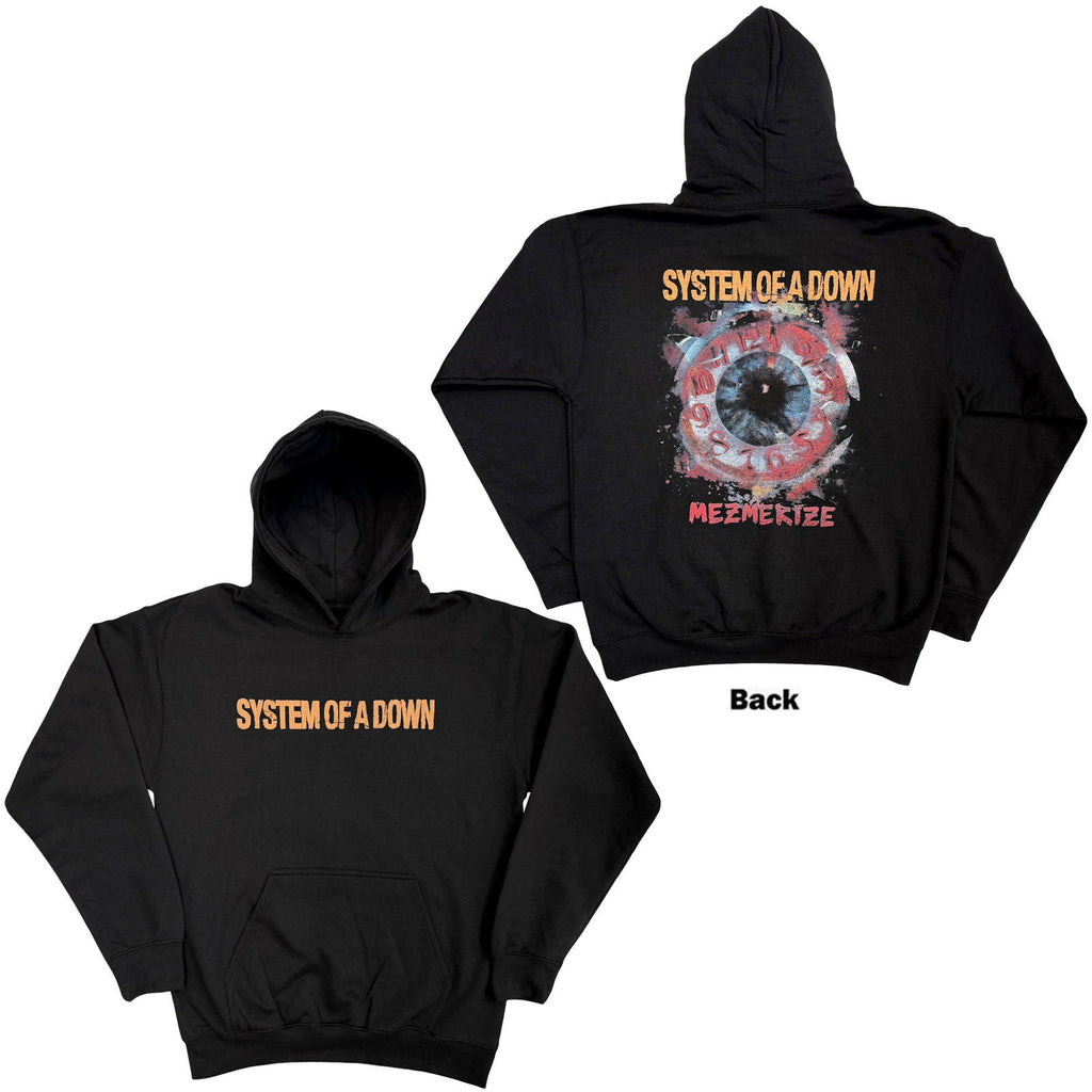 System Of A Down Pullover Hoodie: Mezmerize (Black)(Back product image 1
